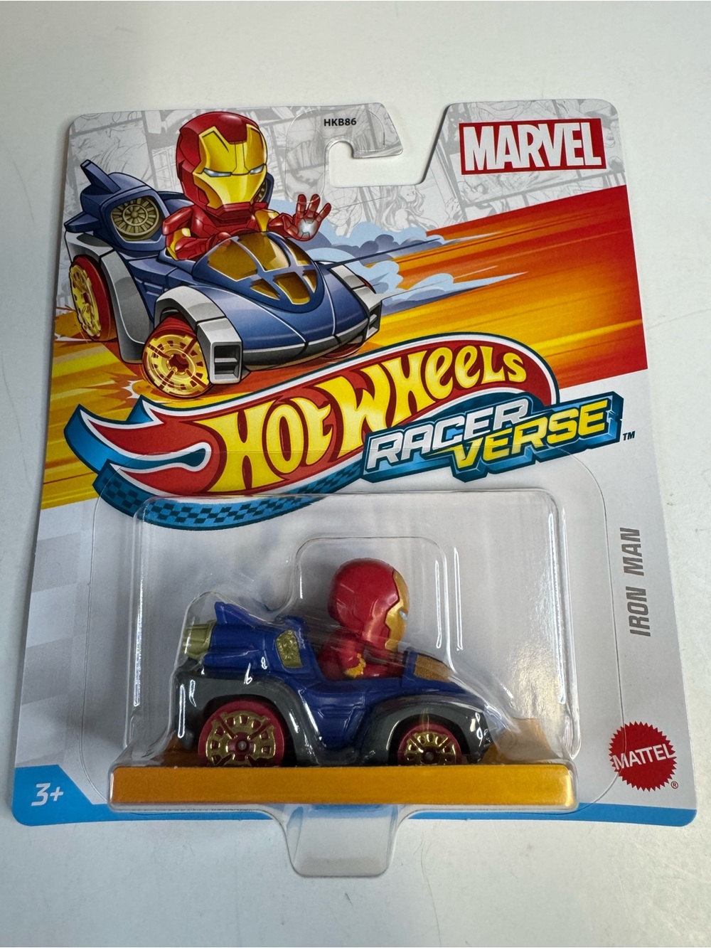 Hot Wheels Racer-Verse MARVEL *** IRON MAN***